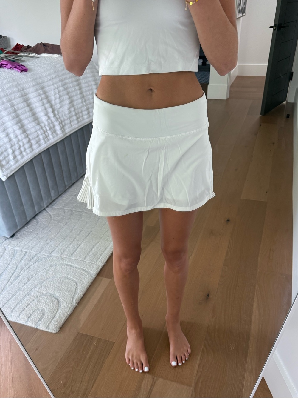 Lululemon White Skirt Size 4
